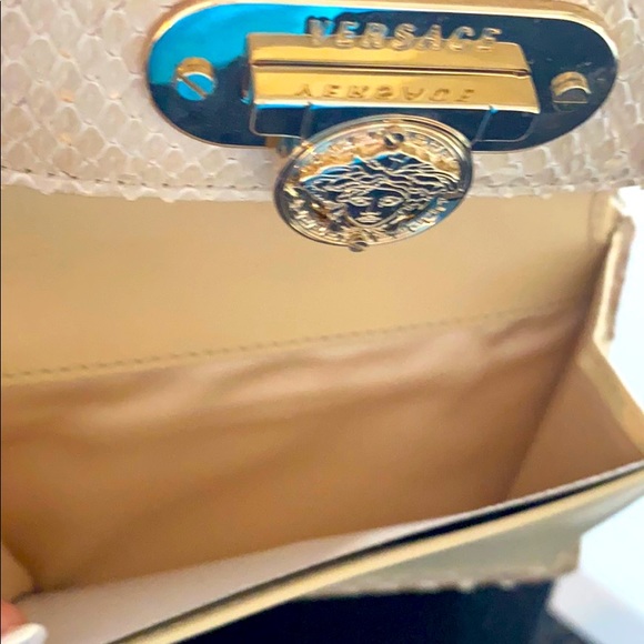 Authentic, Vintage Versace Python Wallet - Picture 6 of 7